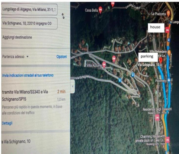 Una finestra sul lago Argegno Esterno foto